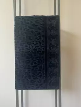 Полотенце Roberto Cavalli Jaguar Sponge Bath 95150, черный