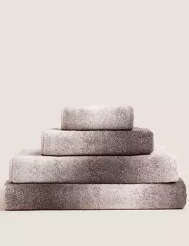 Полотенце роскошного дизайна из чистого хлопка с эффектом омбре Marks & Spencer