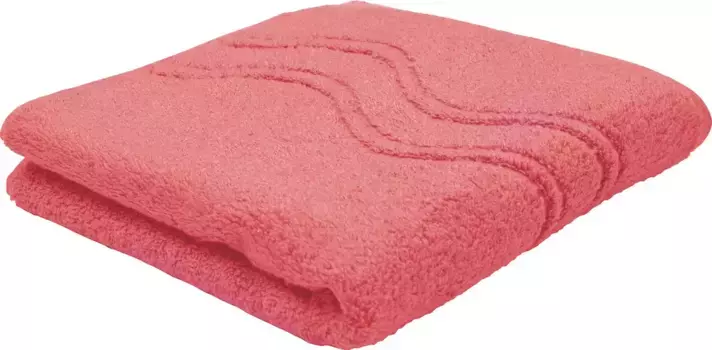 Полотенце ROSS "Кашемир" (2 шт.) с волнистой каймой 50х100 см (2 шт.), цвет flamingo