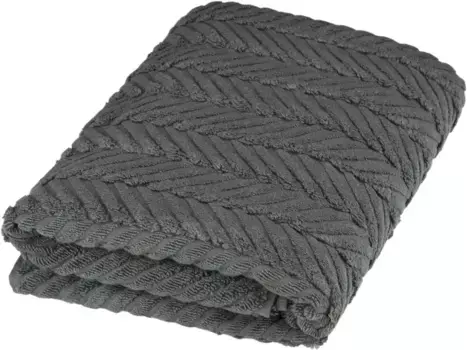 Полотенце ROSS "Sensual 9001", (1 шт.), 100% хлопок 75х140 см (1 шт.), цвет anthrazit