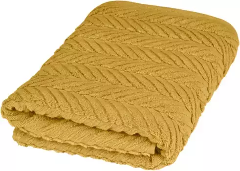 Полотенце ROSS "Sensual 9001", (1 шт.), 100% хлопок 75х140 см (1 шт.), цвет senf