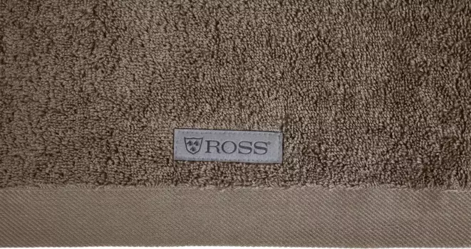 Полотенце РОСС "Симфония" (набор, 6 шт., 4 полотенца для рук (50х100 см) — 2 банных полотенца (70х140 см) ROSS (5 шт.), серо-коричневый