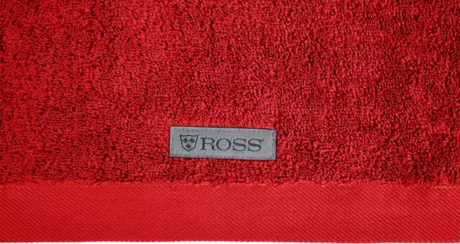 Полотенце РОСС "Симфония" (набор, 6 шт., 4 полотенца для рук (50х100 см) — 2 банных полотенца (70х140 см) ROSS (8 шт.), цвет kirsche