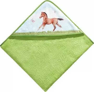 Полотенце с капюшоном 206764 Erwin Mller, зеленый