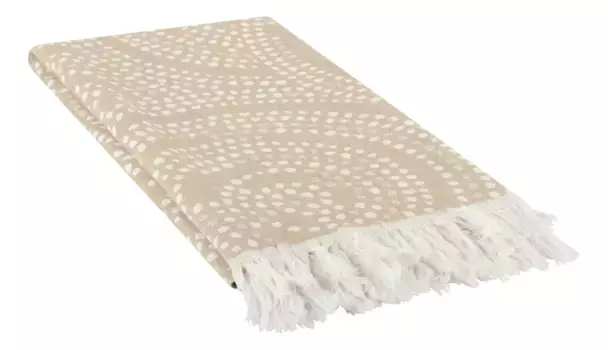 Полотенце с капюшоном Mixibaby, бежевый