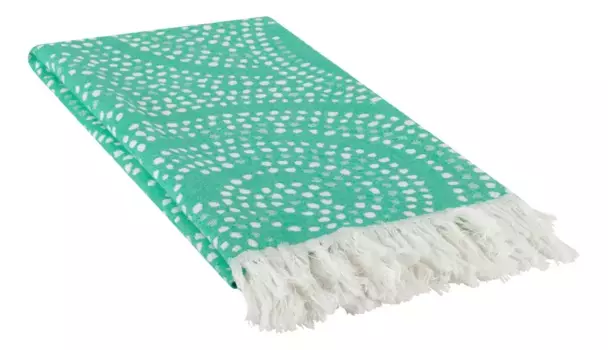 Полотенце с капюшоном Mixibaby, синий