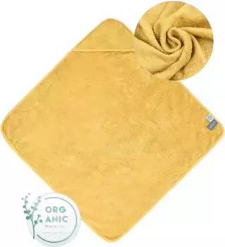 Полотенце с капюшоном Normani, желтый