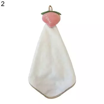 Полотенце с персиковым узором и антидеформированным подвесным ремнем для полотенец для отелей-3 Stuttg, мультиколор