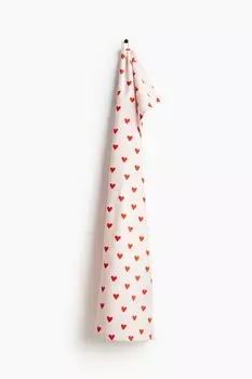 Полотенце с узором H&M, 60x125 см, розовый