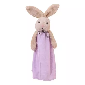 Полотенце сильное водопоглощение, удобная микрофибра с рисунком кролика, подвесная тряпка из кораллового флиса, бытовые принадлежности-L Stuttg, мультиколор