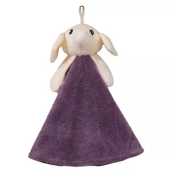 Полотенце синее хлопковое с декоративной вышивкой египетский узор 70х135 см х3 Stuttg, мультиколор