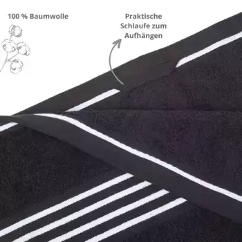 Полотенце Sleepling, черный