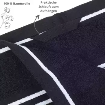 Полотенце Sleepling, черный