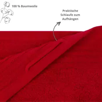 Полотенце Sleepling, красный