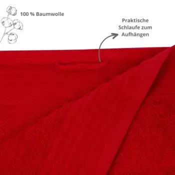 Полотенце Sleepling, красный