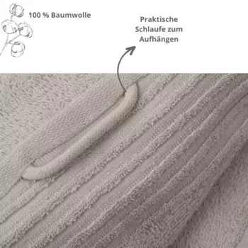 Полотенце Sleepling, серебряный