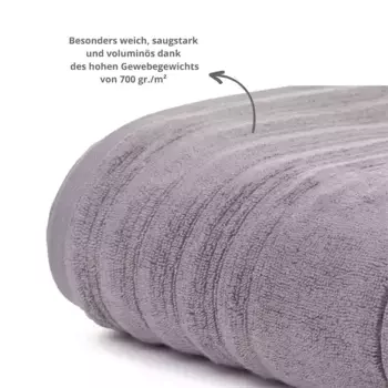 Полотенце Sleepling, серебряный