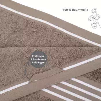 Полотенце Sleepling, серо-коричневый