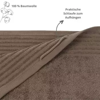 Полотенце Sleepling, серо-коричневый