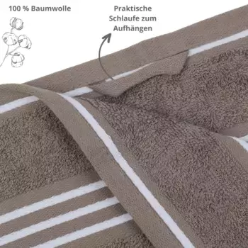 Полотенце Sleepling, серо-коричневый