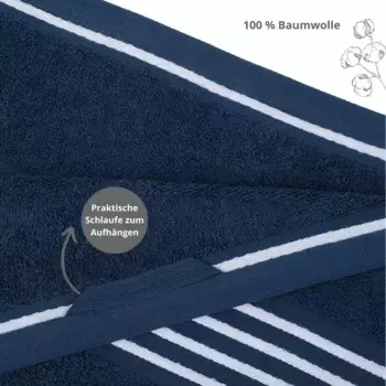 Полотенце Sleepling, темно-синий