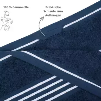 Полотенце Sleepling, темно-синий