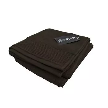 Полотенце St. Barth Ripsborde, 100% хлопок, 380 г/м, 50 х 100 см, микрохлопок, коричневый