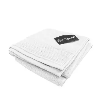 Полотенце St. Barth Ripsborde, 100% хлопок, 380 г/м, 50 х 100 см, микрохлопок, белый