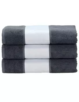 Полотенце SUBLI-Me, 50 x 100 см – Цвет: Огненно-красный – Размер: 50 x 100 см A & R, серый