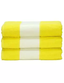 Полотенце SUBLI-Me, 50 x 100 см – Цвет: Ярко-оранжевый – Размер: 50 x 100 см A & R, желтый