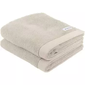 Полотенце TOM TAILOR HOME "COLOR BATH полотенце для рук" (2 шт., комплект из 2 полотенец 50 х 100 см), цвет Sunny Sand