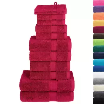 Полотенце Vidaxl, красный