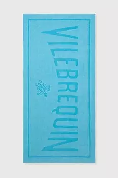 Полотенце Vilebrequin с добавлением шерсти ПЕСОК 90 х 180 см, бирюзовый