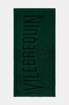 Полотенце Vilebrequin с добавлением шерсти ПЕСОК 90 х 180 см, зеленый