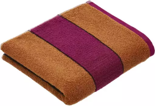 Полотенце Vossen "Болеро", (2 шт.), в блочно-полосатом дизайне 50х100 см (2 шт.), цвет fo