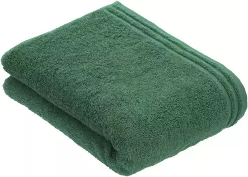 Полотенце Vossen "Calypso Feeling", (1 шт.), с узкой каймой, из 100% хлопка, веганское, однотонное 67х140 см (1 шт.), цвет oasis