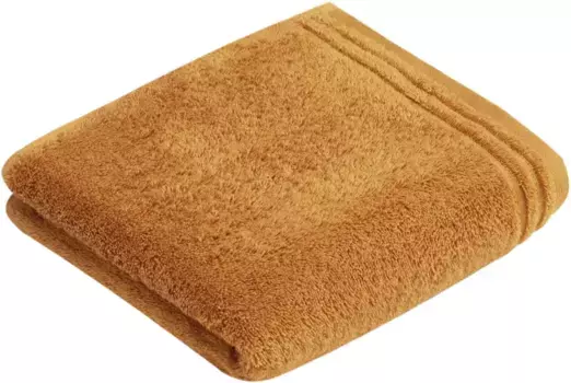 Полотенце Vossen "Calypso Feeling", (2 шт.), с узкой каймой, из 100% высококачественного хлопка, веганское, однотонное 60х110 см (2 шт.), цвет fo