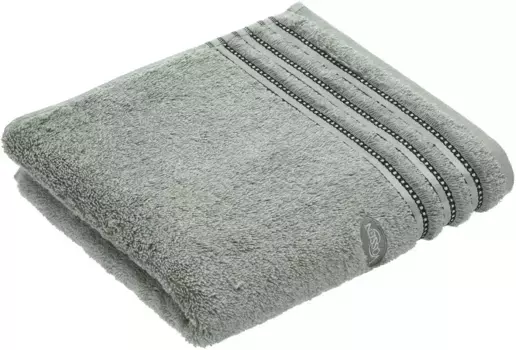 Полотенце Vossen "Cult de Luxe", (2 шт.), с блестящей каймой, цвет soft green