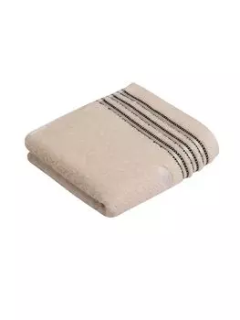 Полотенце Vossen Cult de Luxe цвет слоновая кость размер 50х100см, бежевый