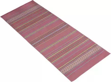 Полотенце Vossen для хаммама "vegan spa", (1 шт.), с геометрическими элементами по всей поверхности 80х180 см (1 шт.), цвет strawberrytella