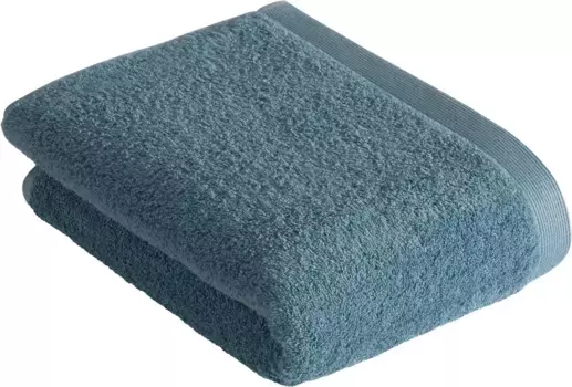 Полотенце Vossen "High Line", (1 шт.), с вышивкой логотипа 67х140 см (1 шт.), синий