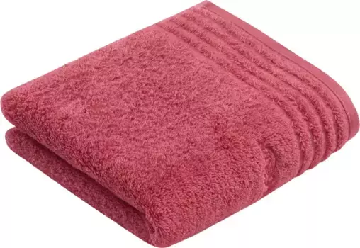 Полотенце Vossen "Vienna Style Supersoft", (2 шт), супермягкий хлопок 50х100 см (2 шт.), темно-бордовый