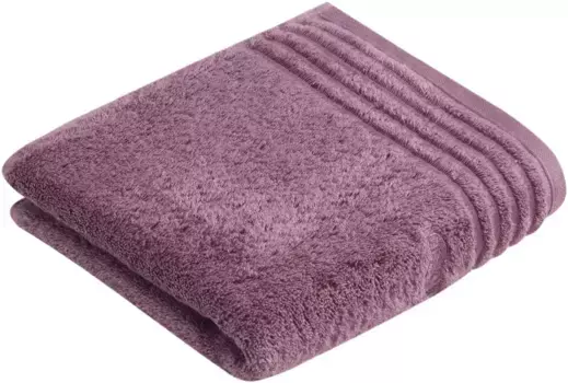 Полотенце Vossen "Vienna Style Supersoft", (2 шт), супермягкий хлопок 60х110 см (2 шт.), цвет blackberry