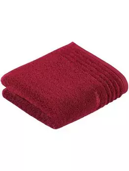 Полотенце Vossen Vienna Style Supersoft цвет рубин размер 60х110см, красный