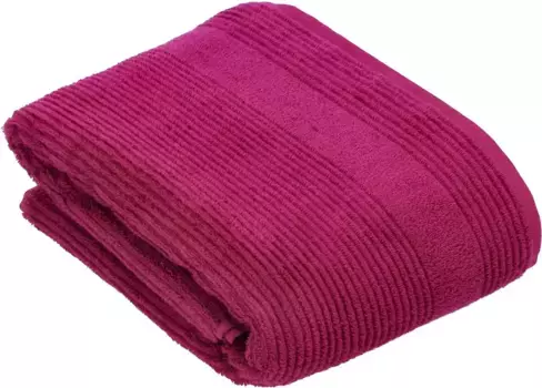 Полотенце Vossen "Завтра", (1 шт.) 100х150 см (1 шт.), цвет cranberry