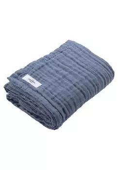 Полотенце WELLNESS FINE MUSLIN The Organic Company, синий