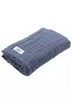 Полотенце WELLNESS FINE MUSLIN The Organic Company, синий