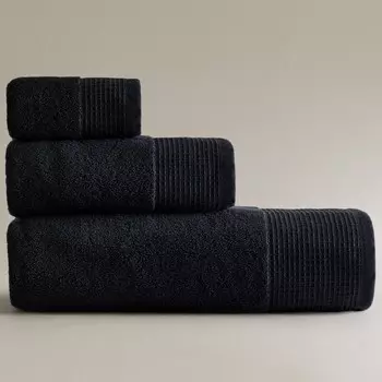 Полотенце Zara Home Cotton Terry Waffle-Knit, синий