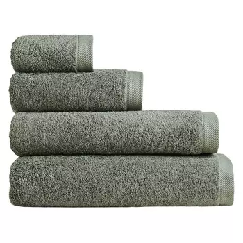 Полотенце Zara Home Ecologically-grown Cotton, зеленый
