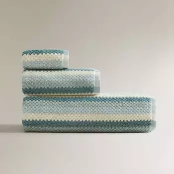 Полотенце Zara Home Geometric Jacquard